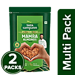 Tata Sampann Protein Rich Mamra Almonds - Whole 2x200 g (Multipack)