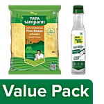 bb Combo Cold Pressed Virgin Coconut Oil 250 ml+Gram Flour/Fine Besan 500 g Combo (2 items)