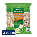 Tata Sampann Unpolished Urad - Whole 2x500 g (Multipack)