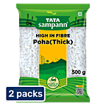 Tata Sampann Poha - Thick 2x500 g (Multipack)