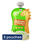 Rorosaur Muskmelon Mango Puree For Infants - 6+ Months 3x100 g (Multipack)