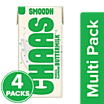 Smoodh Masala Flavoured Buttermilk/Chaas 4x125 ml (Multipack)