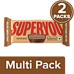 Superyou Choco Peanut Butter Protein Wafer Bar 2 x 40 g (Multipack)