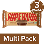 Superyou Choco Peanut Butter Protein Wafer Bar 3 x 40 g (Multipack)
