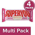 Superyou Strawberry Creme Protein Wafer Bar 4 x 40 g (Multipack)