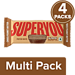 Superyou Choco Peanut Butter Protein Wafer Bar 4 x 40 g (Multipack)