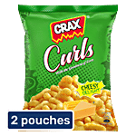 Crax Curls Cheese Delight Puffs 2x82 g (Multipack)
