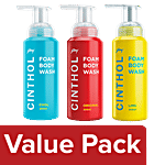 Cinthol Body Wash - Lime + Original + Cool, 200 ml Each Combo (3 Items)