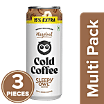 Sleepy Owl Hazelnut Cold Coffee 3x230 ml (Multipack)