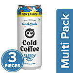Sleepy Owl French Vanilla Cold Coffee 3x230 ml (Multipack)