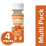 Peping Spearmint & Orange Probiotic Digestive Shot 4x60 ml (Multipack)