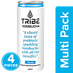 Tribe Classic Kombucha Probiotic Sparkling Super Drink 4x250 ml (Multipack)