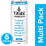 Tribe Classic Kombucha Probiotic Sparkling Super Drink 6x250 ml (Multipack)