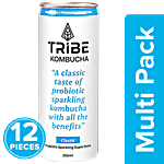 Tribe Classic Kombucha Probiotic Sparkling Super Drink 12x250 ml (Multipack)