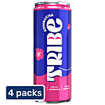 Tribe Hiii-Biscus Kombucha Probiotic Super Drink 4x250 ml (Multipack)