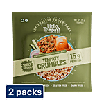 Hello Tempayy Simply Natural Soy Tempeh Crumbles With 15 g Protein 2x75 g (Multipack)
