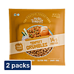 Hello Tempayy Tawa Masala Soy Tempeh Crumbles With 14 g Protein 2x75 g (Multipack)