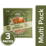 Hello Tempayy Simply Natural Soy Tempeh Crumbles With 15 g Protein 3x75 g (Multipack)