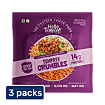 Hello Tempayy Spicy Peri Peri Soy Tempeh Crumbles With 14 g Protein 3x75 g (Multipack)