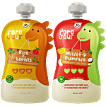 Rorosaur Grain Based Puree Combo - 100 g Each, For 6+ Months Combo (2 Items)