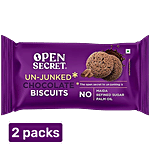 Open Secret Un-Junked Chocolate Biscuits 2x40 g (Multipack)