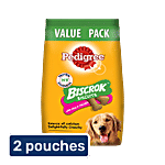 Pedigree Biscrok Biscuits Dog Treats - Above 4 Months, Milk & Chicken Flavour 2x900 g (Multipack)
