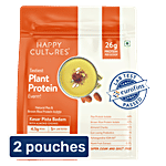 Happy Cultures Kesar Pista Badam Plant Protein Isolate 2x505 g (Multipack)