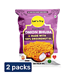 Let's Try Onion Bhujia 2x180 g (Multipack)
