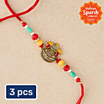 Daivya Sparsh by bigbasket Shubh Kalash Pendant Rakhi 3x1 pc (Multipack)