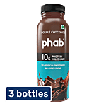 Phab Double Chocolate 10 g Protein Milkshake 3x200 ml (Multipack)