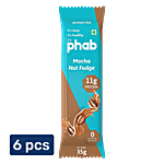 Phab Mocha Nut Fudge 18 g Protein Bar 6x35 g (Multipack)