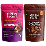 Open Secret Un-Junked California Almonds, 501 g + Un-Junked Choco Almond Brownie, 30 g Combo (2 Items)