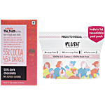 bb Combo Plush Sanitary Pads L,XL 32pcs + Whole Truth 55% Dark Chocolate, No Sugar 80g Combo 2 Items