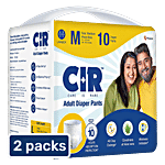 CIR Unisex Adult Diaper Pants - M 2x10 pcs (Multipack)