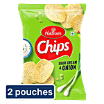 Haldiram's Sour Cream & Onion Potato Chips 2x89 g (Multipack)