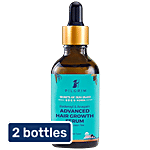 Pilgrim Redensyl & Anagain Advanced Hair Growth Serum With Green Tea 2x50 ml (Multipack)