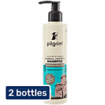 Pilgrim Redensyl & Anagain Hairfall Control Shampoo With Korean Black Rice 2x200 ml (Multipack)