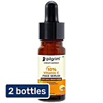 Pilgrim 10% Vitamin C Face Serum With 5% Niacinamide For Daily Brightness 2x10 ml (Multipack)