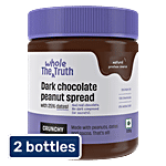 The Whole Truth Dark Chocolate Crunchy Peanut Spread 2x325 g (Multipack)