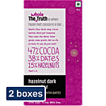 The Whole Truth Hazelnut Dark Cocoa Bar 2x80 g (Multipack)