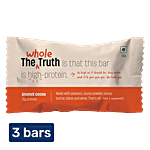 The Whole Truth Protein Bars - Peanut Cocoa 3x52 g (Multipack)