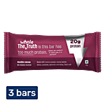 The Whole Truth Double Cocoa Protein Bar 3x67 g (Multipack)
