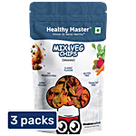 Healthy Master Masala Mix Veg Chips 3x100 g (Multipack)