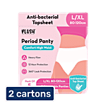 Plush Period Panty, L/XL 2x5 pcs (Multipack)