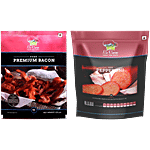 La Carne Pork Premium Bacon + Pork Pepperoni, Each 250 g Combo (2 Items)
