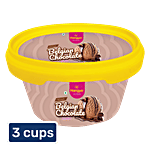 Hangyo Premium Belgian Chocolate Ice Cream 3x125 ml (Multipack)