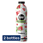 Raw Pressery Cranberry Refreshers Fruit Beverage 2x750 ml (Multipack)