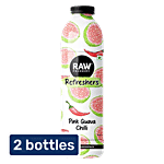 Raw Pressery Pink Guava Chilli Refreshers Fruit Beverage 2x750 ml (Multipack)