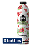 Raw Pressery Cranberry Refreshers Fruit Beverage 3x750 ml (Multipack)