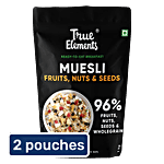 True Elements Fruits, Nuts & Seeds Muesli 2x1 kg (Multipack)